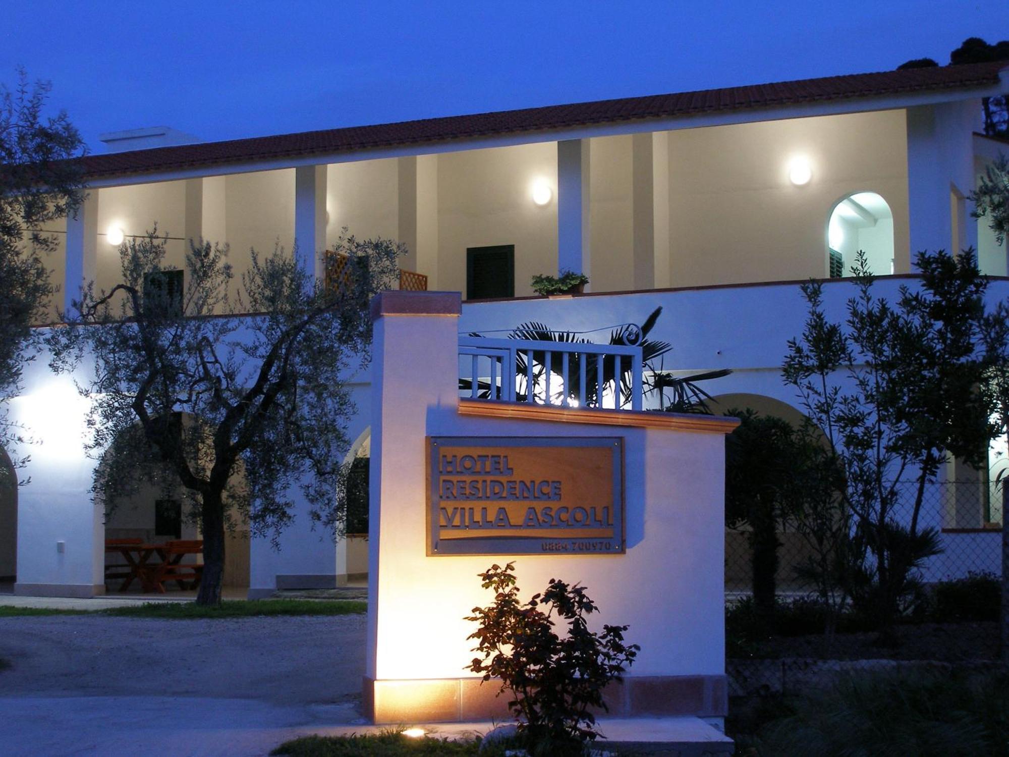 Hotel Residence Villa Ascoli Vieste Exterior foto